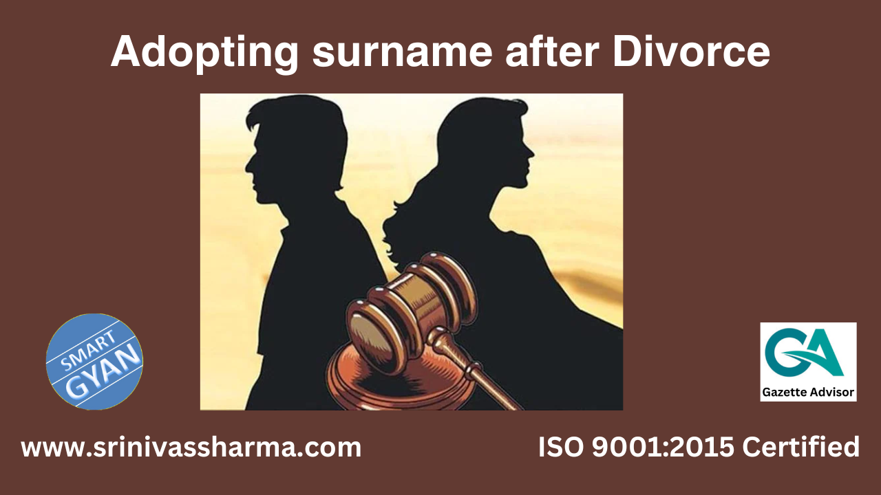 adopting surname after divorce
